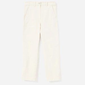 Everlane The Straight Leg Crop, Sandstone, 0 Short